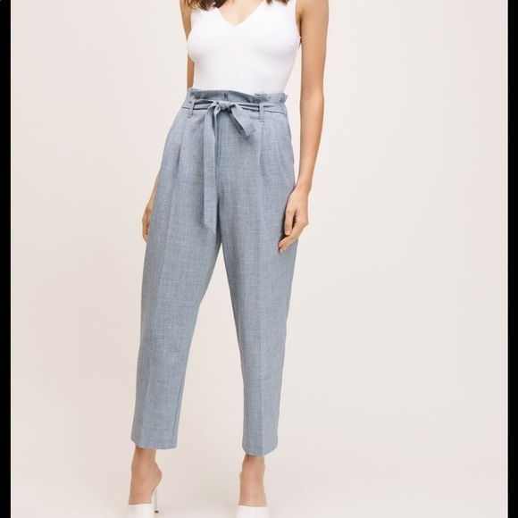 Dynamite Pants - DYNAMITE Cindy Paper Bag High Rise Cigarette Pants SZ Sm